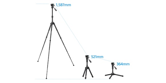 The right height for all your shots