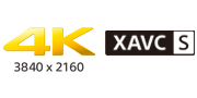 4K XAVC S logo