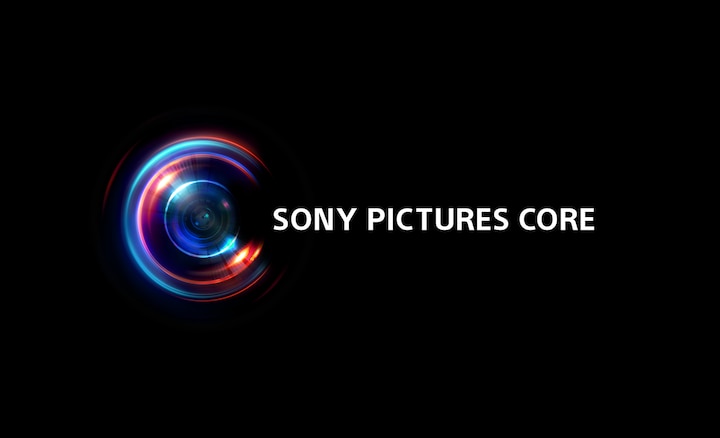 Sony Pictures Core logo on a black background