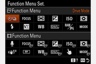 Customisation functions