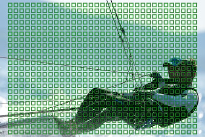 Illustration showing 759 AF phase detection points distributed densely across most of the image sensor